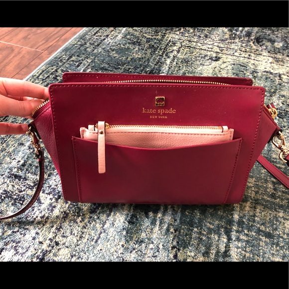 Kate Spade Magenta purse - Picture 2 of 4